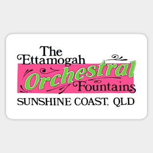 The Ettamogah Orchestral Fountains, Queensland Sticker